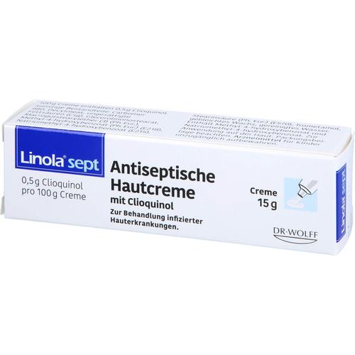 Linola Sept Antiseptische Hautcreme mit Clioquinol 15 g Dr. August Wolff GmbH & Co.KG Arzneimittel bei onfy.de kaufen 18312639