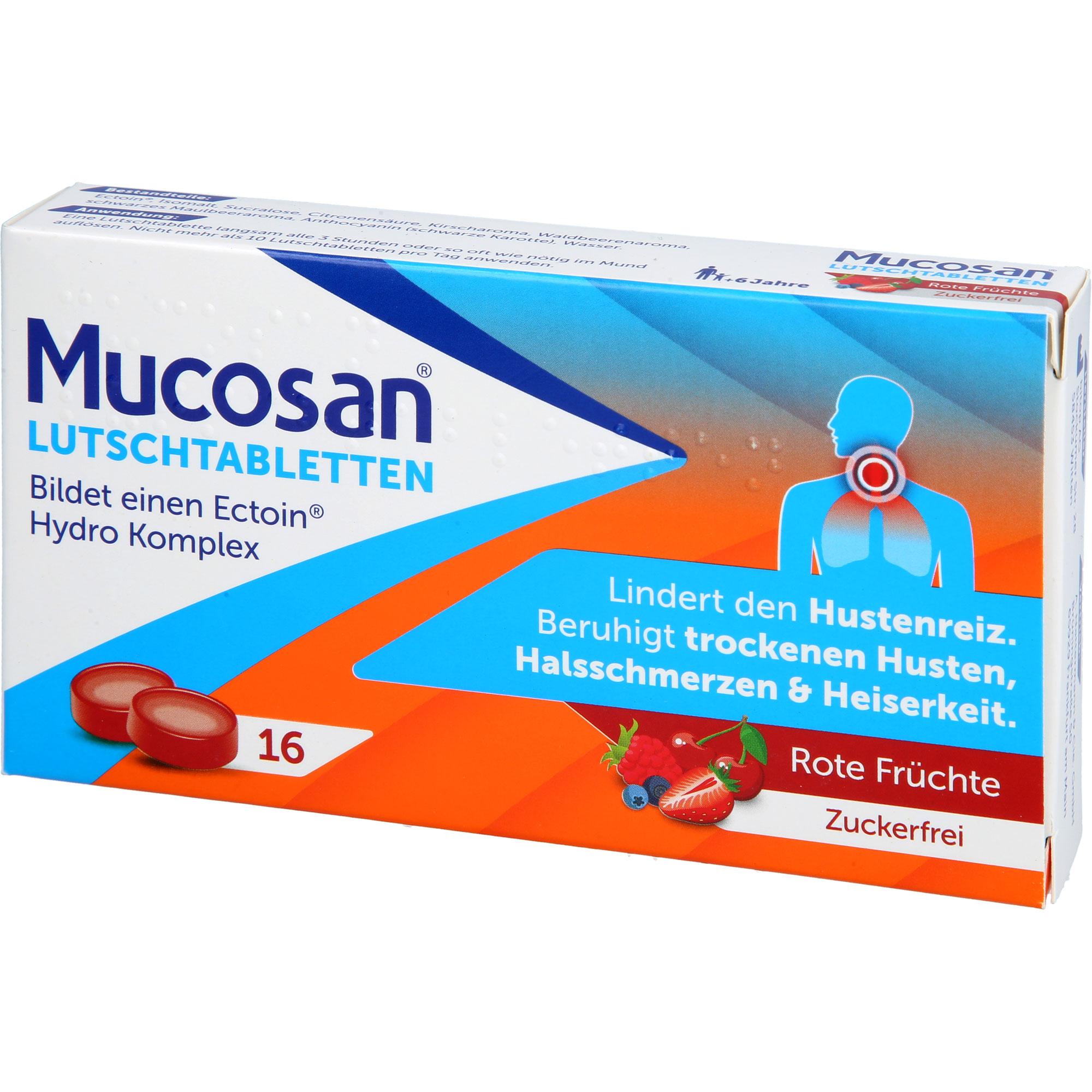 Mucosan Lutschtabletten Rote Früchte 16 St A. Nattermann & Cie bei onfy.de kaufen 19948871