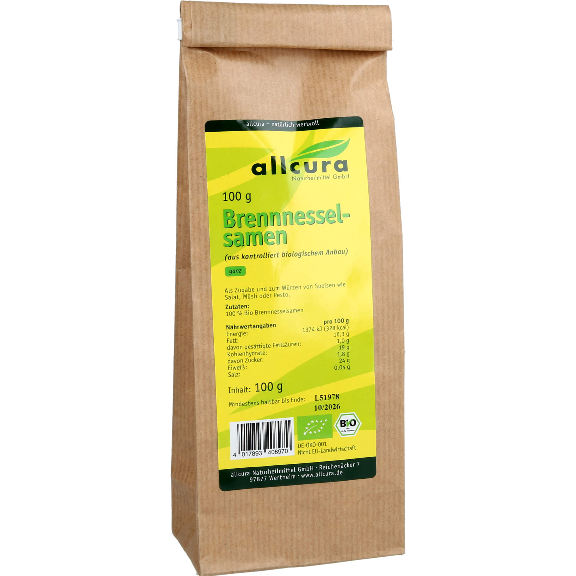 Brennnesselsamen Bio 100 g allcura Naturheilmittel bei onfy.de kaufen 19399312