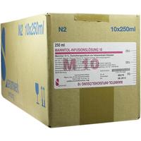 Mannitol Infusionsloe 10 null
