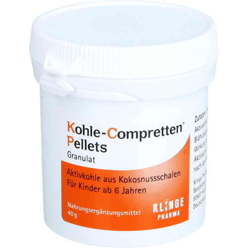 Kohle Compretten Pellets 40 g Klinge Pharma bei onfy.de kaufen 20184781