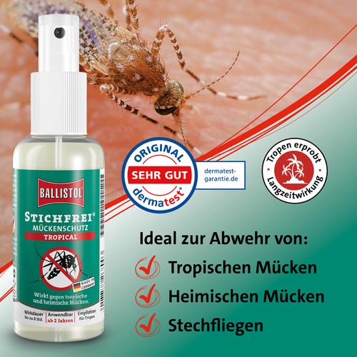 Stichfrei Tropical Pumpspray Mückenschutz 100 ml Hager Pharma bei onfy.de kaufen 19685880