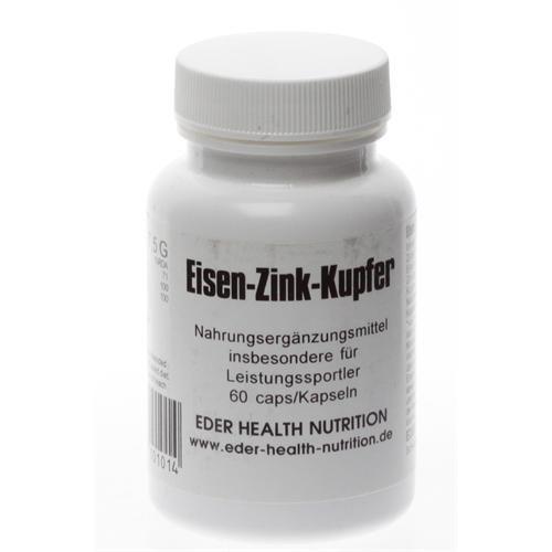 Fe Zn Cu / Eisen Zink Kupfer 60 St EDER Health Nutrition bei onfy.de kaufen 00865906