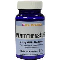 Pantothensäure 6mg Gph Kapseln
