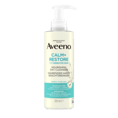 Aveeno Calm+ Restore Nährender Hafer Gesichtsreini 200 ml Kenvue Germany GmbH (OTC) bei onfy.de kaufen 19342915