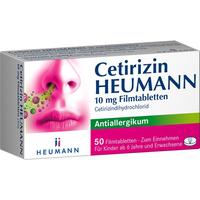 Cetirizin Heumann 10mg Filmtabletten null