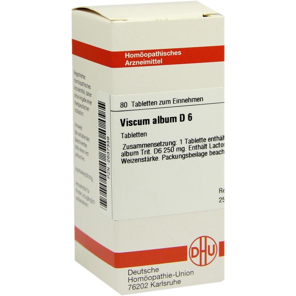 Viscum Alb D 6 80 St DHU-Arzneimittel bei onfy.de kaufen 02637339