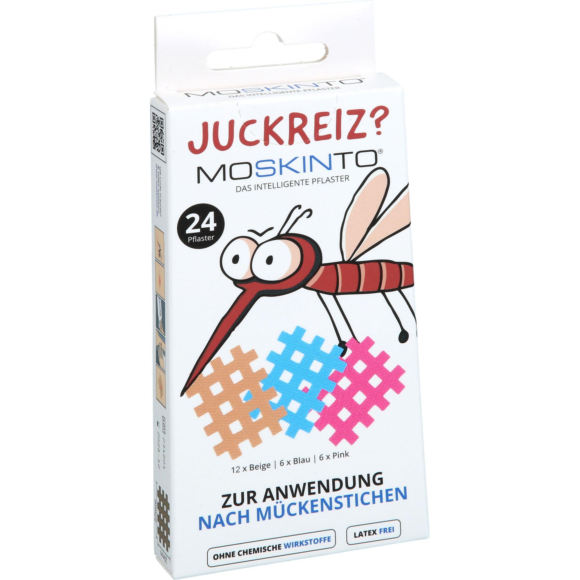Moskinto Pflaster Color Hängefaltschachtel Euro 24 St Uebe Medical bei onfy.de kaufen 19720808