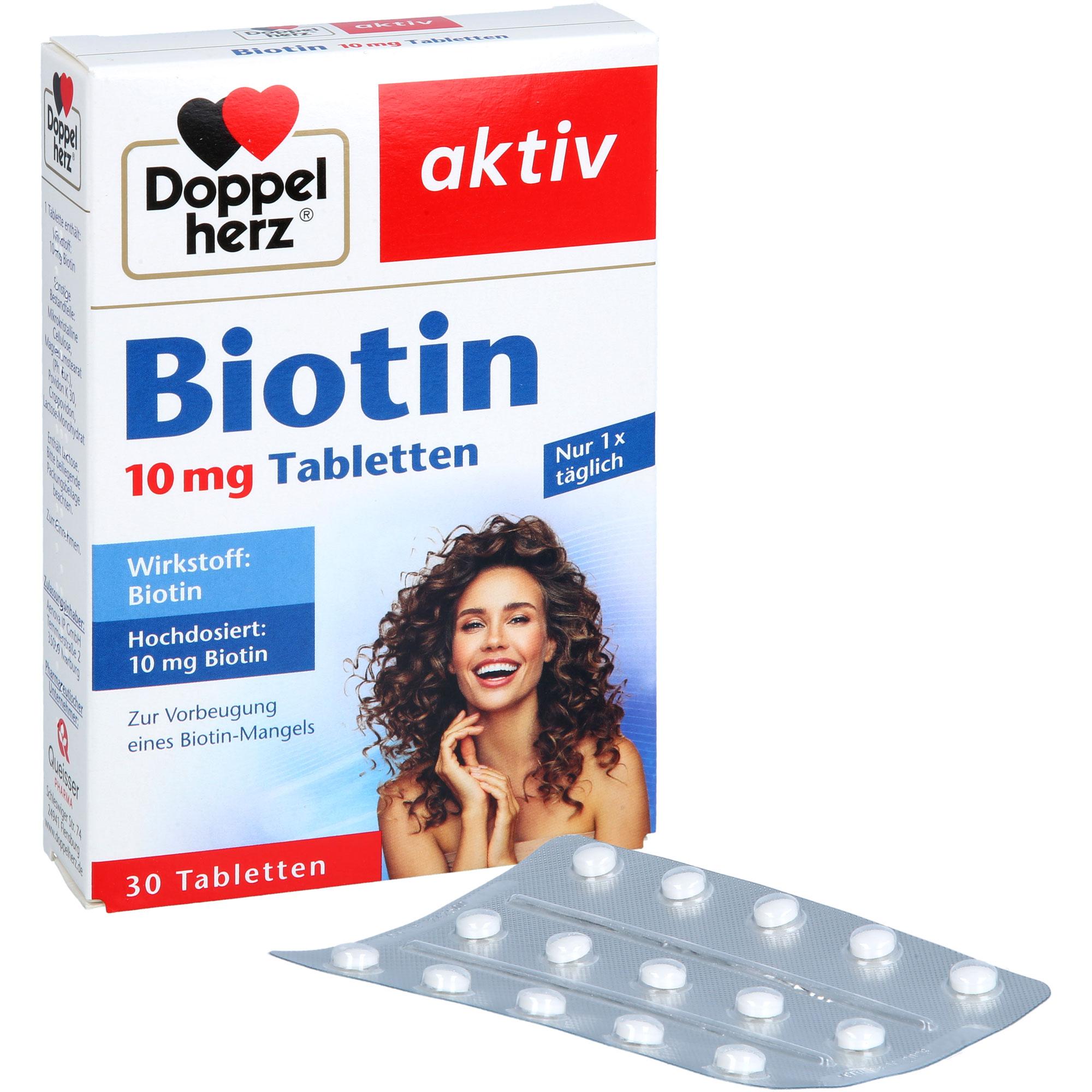 Biotin 10 mg Tabletten 30 St Queisser Pharma bei onfy.de kaufen 19289523