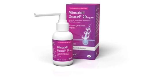 Minoxidil Dexcel 20 mg/ml Spray Z.anw.a.d.kopfhaut 60 ml Dexcel Pharma bei onfy.de kaufen 18892393