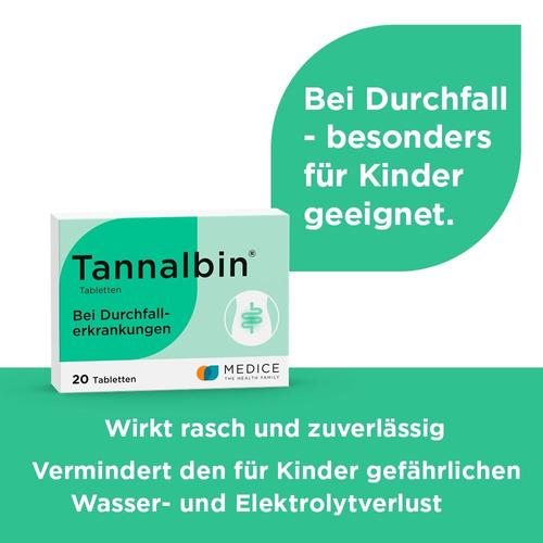 Tannalbin bei Durchfallerkrankungen 20 St MEDICE Arzneimittel Pütter bei onfy.de kaufen 01003940