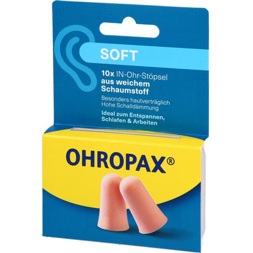 Ohropax Soft Schaumstoff In-Ohr Stöpsel 10 St OHROPAX bei onfy.de kaufen 19412679