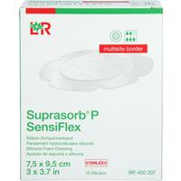 Suprasorb P Sensiflex Multisite Border 7.5x9.5cm null