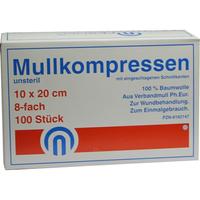 Mullkompressen Unsteril 10x20 Es 8F null