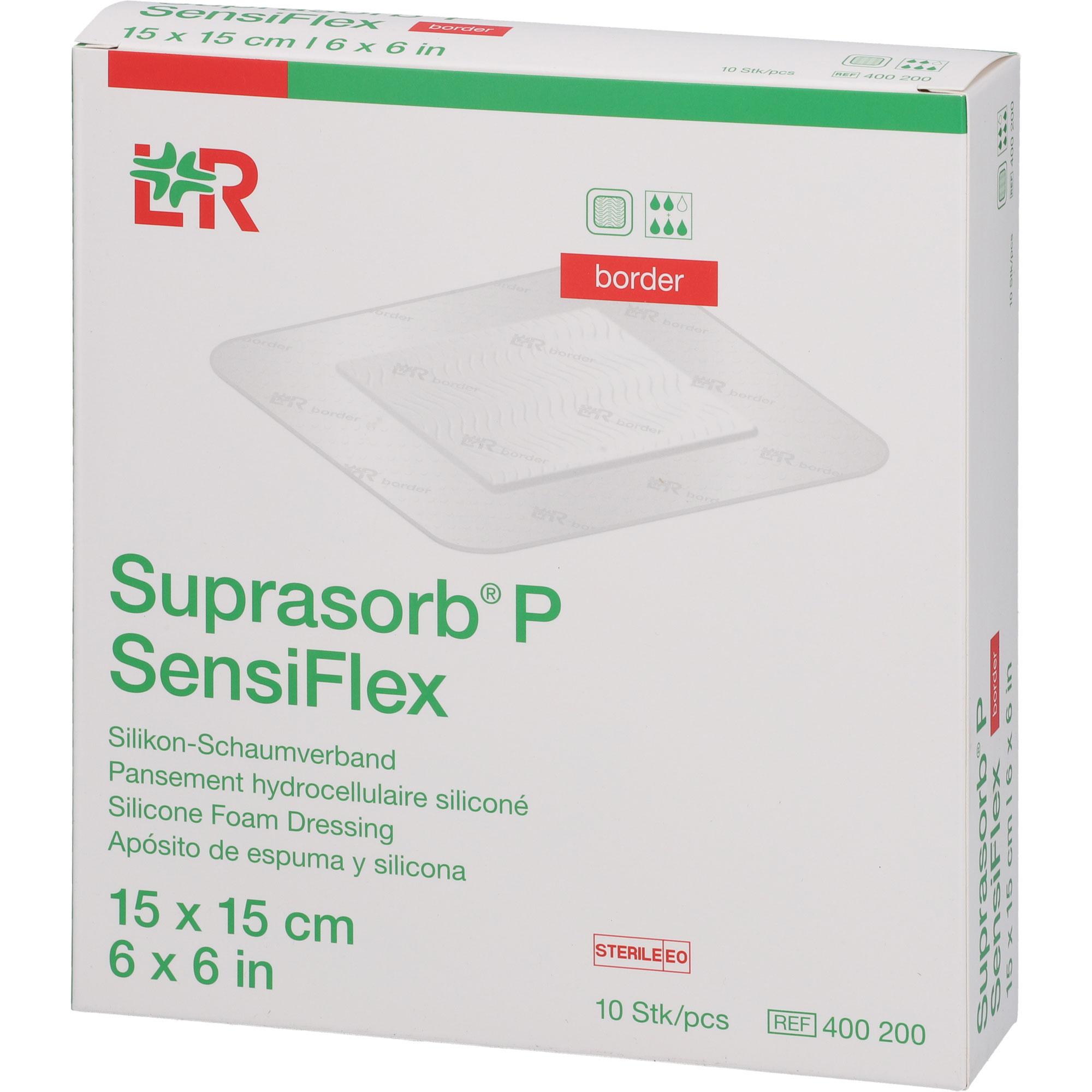 Suprasorb P Sensiflex Border 15x15 cm 10 St Lohmann & Rauscher bei onfy.de kaufen 19445302