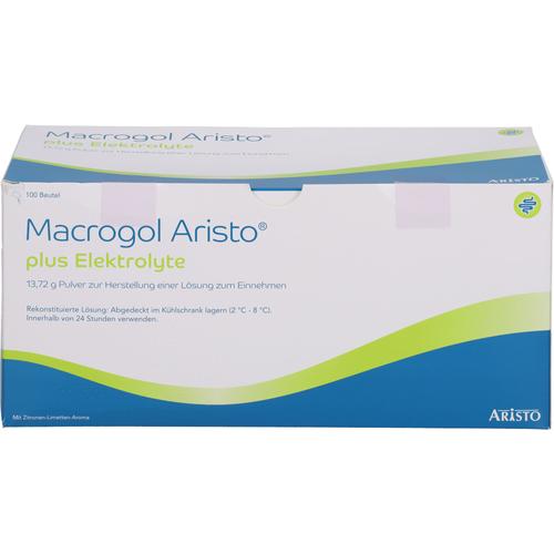 Macrogol Aristo Plus Elektrolyte 13.72 G 100 St Aristo Pharma bei onfy.de kaufen 18858568