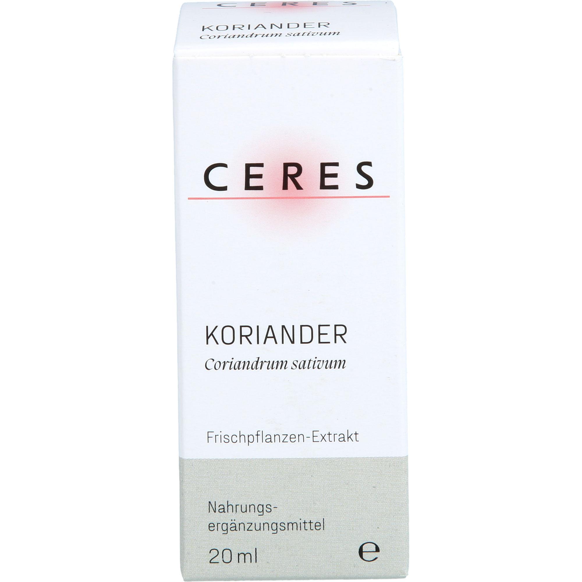 Ceres Koriander Coriandrum Sativum Extrakt null