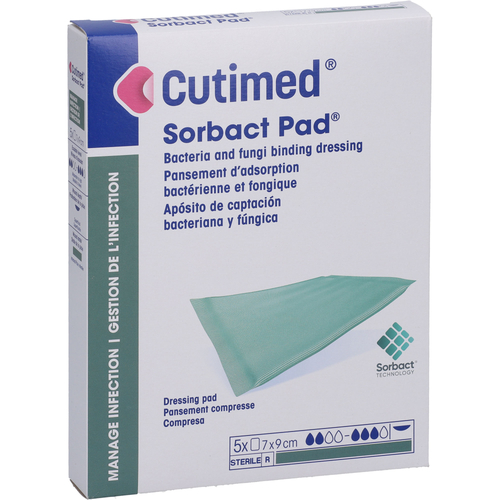 Cutimed Sorbact Pad 7x9 cm 5 St Avitamed bei onfy.de kaufen 20114289