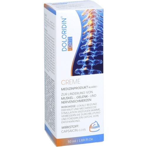 Doloridin Forte Creme bei Muskel-U.gelenkschmerzen 50 ml Vitabay CV bei onfy.de kaufen 19694554