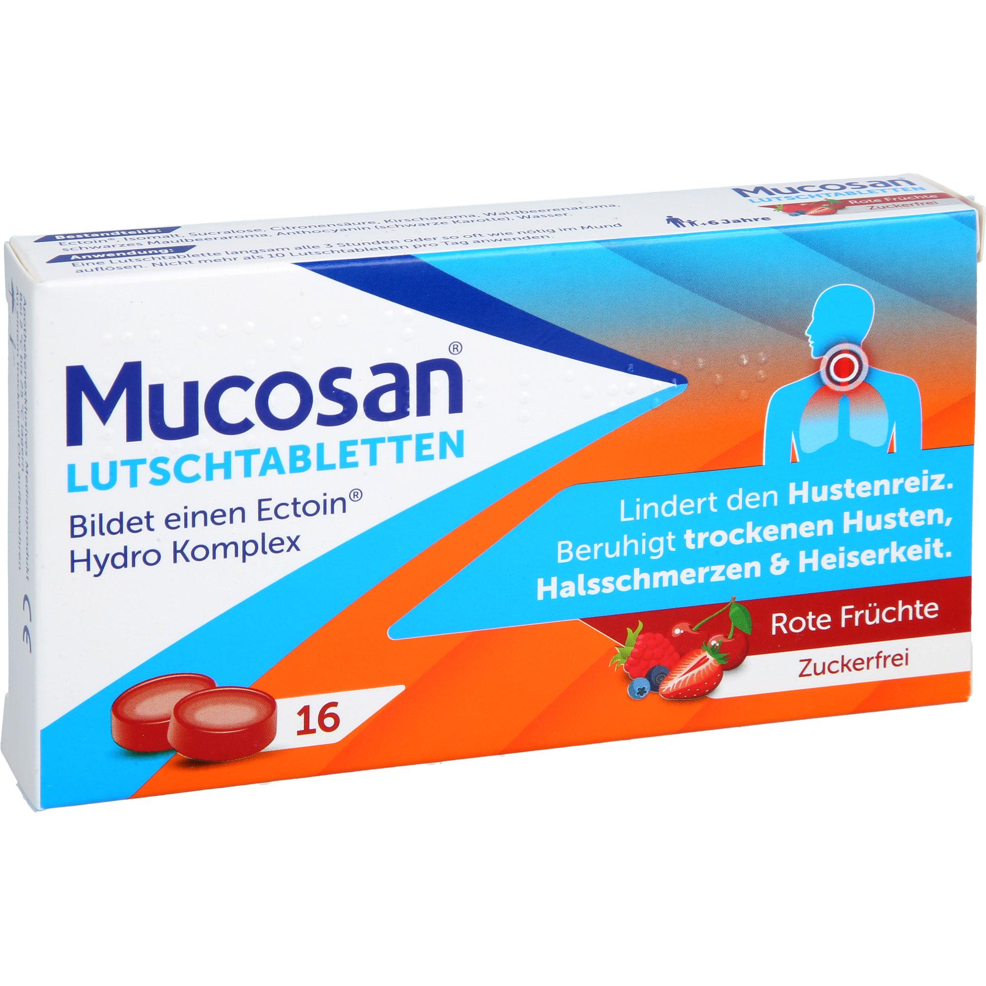 Mucosan Lutschtabletten Rote Früchte 16 St A. Nattermann & Cie bei onfy.de kaufen 19948871