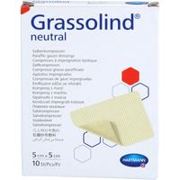 Grassolind Salbenkompressen 5x5 cm Steril