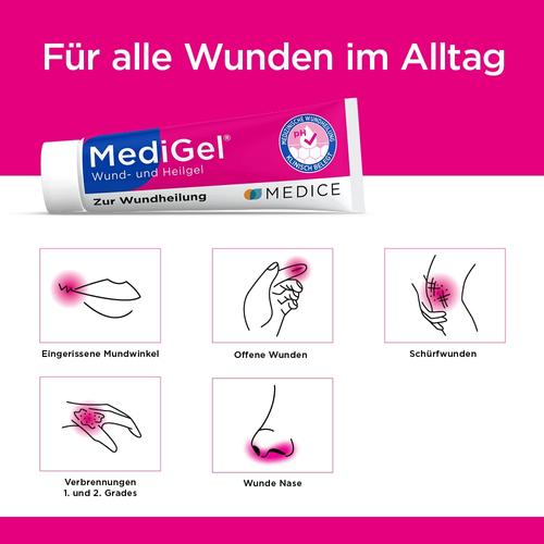 MediGel Wund- und Heilgel bei Wunden 50 g MEDICE Arzneimittel Pütter bei onfy.de kaufen 18495568