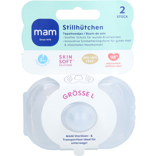 Mam Stillhütchen Gr. L 2 St MAM Babyartikel bei onfy.de kaufen 19066065