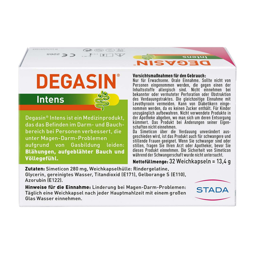 Degasin Intens 280mg 32 St STADA Consumer Health Deutschland bei onfy.de kaufen 16944476