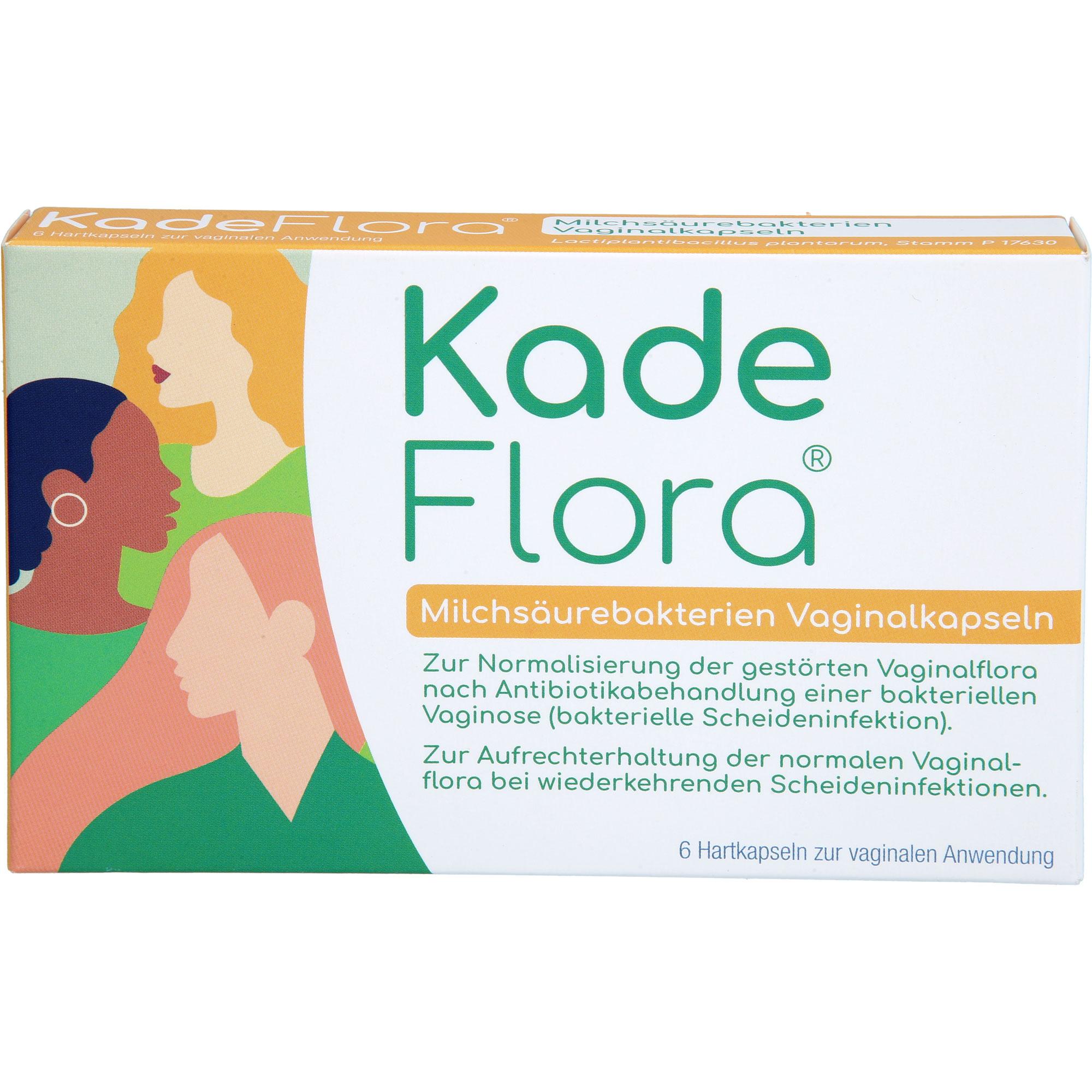 Kadeflora Milchsäurebakterien Vaginalkapseln null