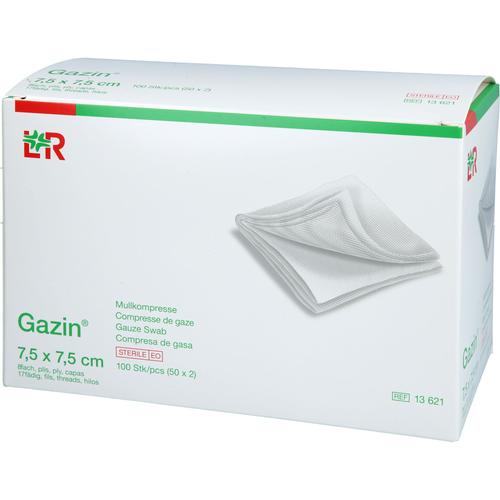Gazin Mullkomp.7.5x7.5 cm Steril 8Fach 50x2 St EurimPharm Arzneimittel bei onfy.de kaufen 18680550