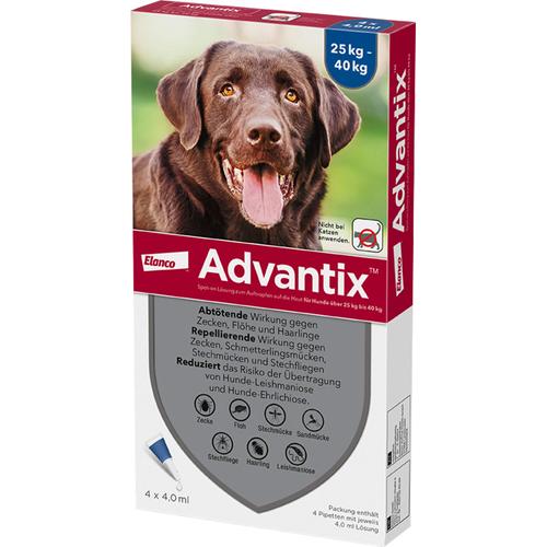 Advantix Spot-On Hund25-40 4x4.0 ml Elanco Deutschland Gmbh bei onfy.de kaufen 13814299