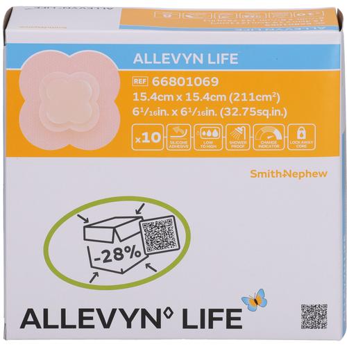 Allevyn Life 15.4x15.4 cm Silikonschaumverband 10 St Avitamed bei onfy.de kaufen 19295966