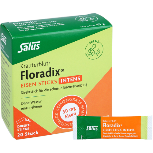 Floradix Eisen Sticks Intens 20 St SALUS Pharma bei onfy.de kaufen 20398499