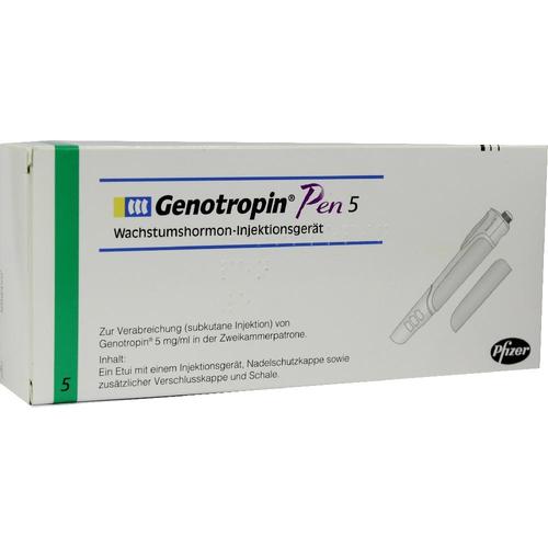 Genotropin Pen 5mg Bunt 1 St Pfizer Pharma bei onfy.de kaufen 00373391