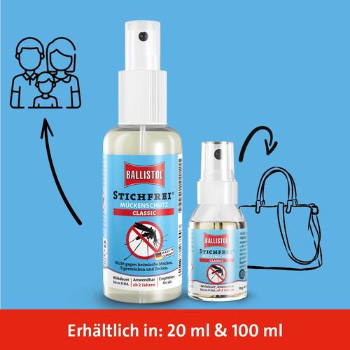 Stichfrei Pumpspray Mückenschutz 100 ml Hager Pharma bei onfy.de kaufen 00563542