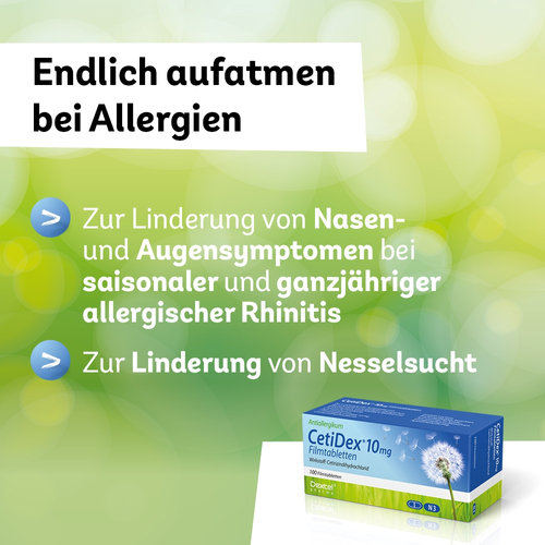 Cetidex 10mg 100 St Dexcel Pharma bei onfy.de kaufen 08892133