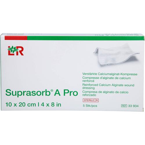 Suprasorb A pro Calciumalginat Kompresse 10x20cm 5 St Lohmann & Rauscher bei onfy.de kaufen 16760434