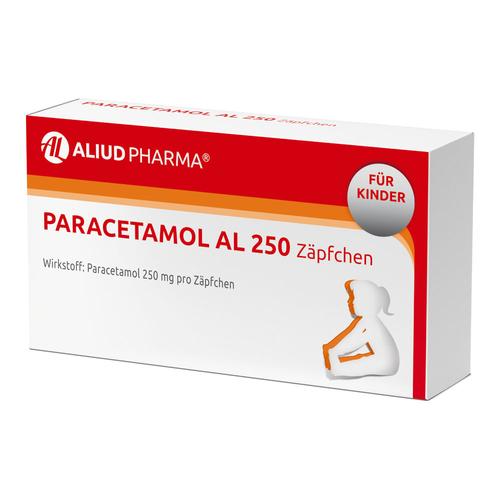 Paracetamol Al 250 10 St ALIUD Pharma bei onfy.de kaufen 03295071