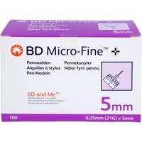 Bd Micro-Fine+ 5 Pen-Nadeln 0.25x5 Mm null