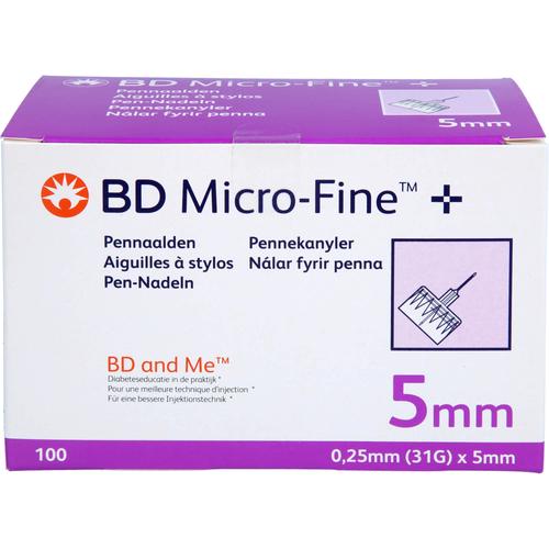 Bd Micro-Fine+ 5 Pen-Nadeln 0.25x5 Mm 100 St Acti Medi bei onfy.de kaufen 17831202
