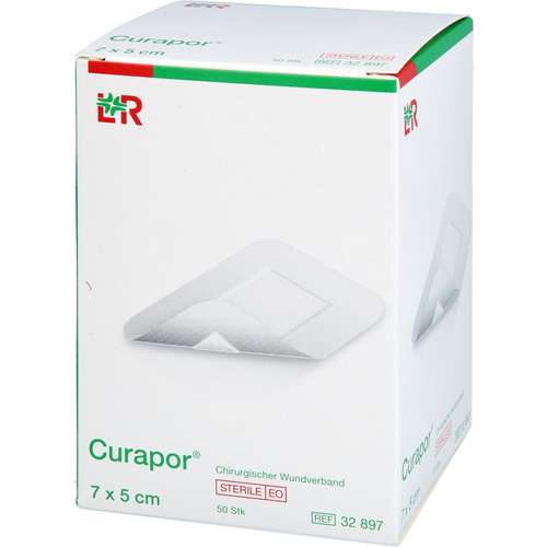 Curapor 7x5cm Wundverband 50 St ApoHomeCare bei onfy.de kaufen 18658846