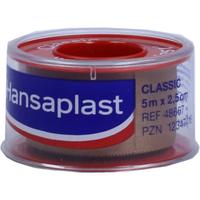 Hansaplast Fixierpflaster Classic 5mx2.5cm Schub