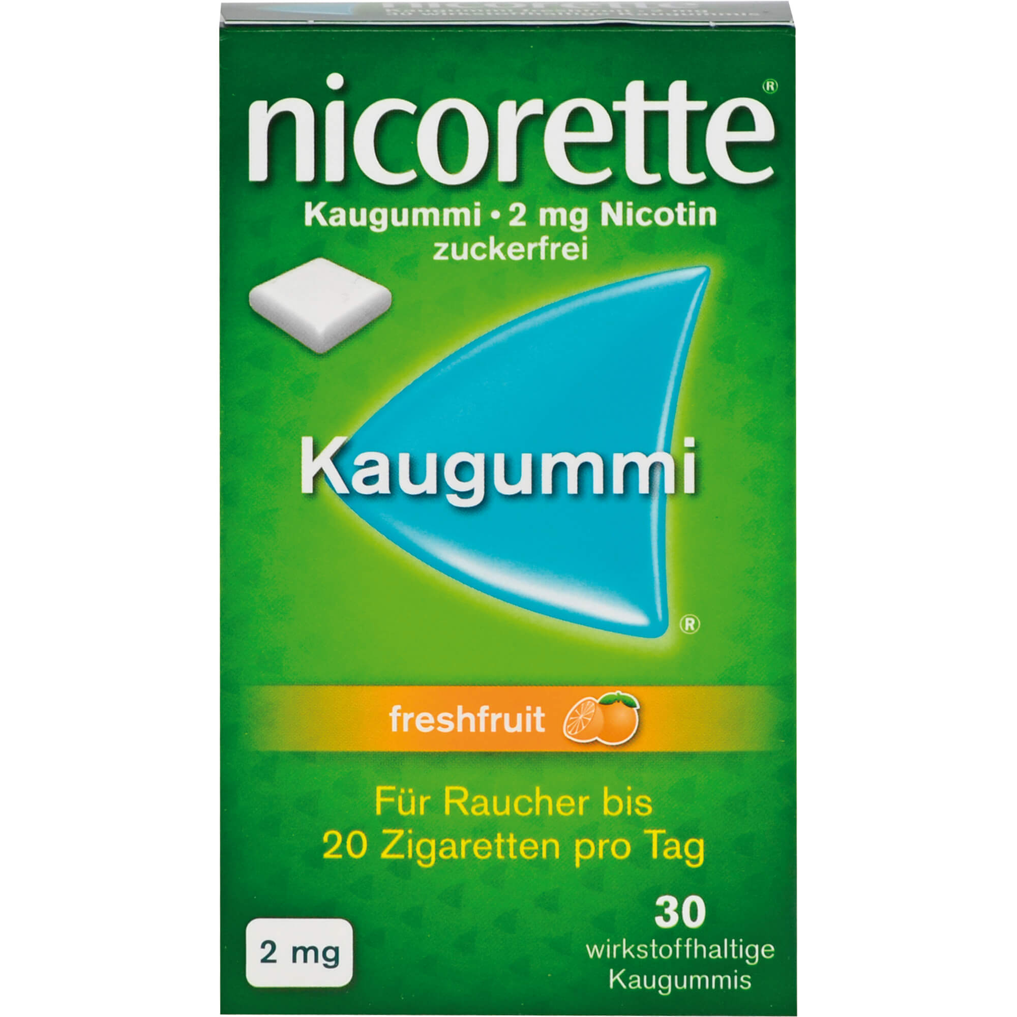 Nicorette 2mg Freshfruit Kaugummi