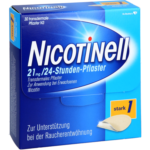 Nicotinell 21 mg / 24-Stunden-Pflaster 30 St Cooper Consumer Health Deutschland bei onfy.de kaufen 20277790