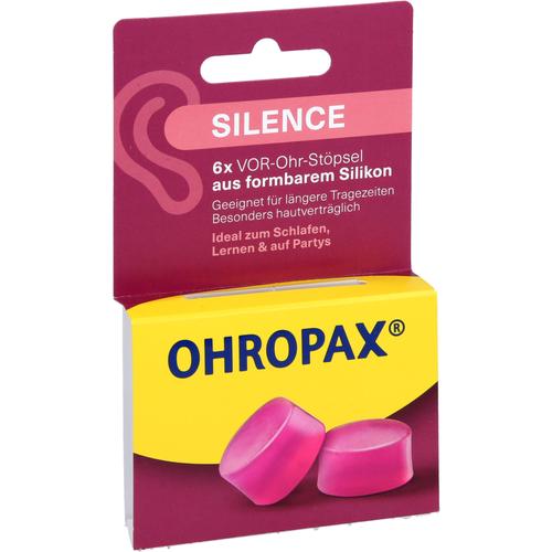 Ohropax Silence Silikon Vor-Ohr Stöpsel 6 St OHROPAX bei onfy.de kaufen 19412722