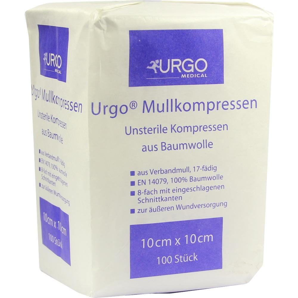 Urgo Mullkompr 10x10cm