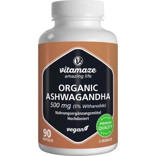 Ashwagandha Extrakt 500 mg Kapseln Vegan 90 St Vitamaze bei onfy.de kaufen 19228042