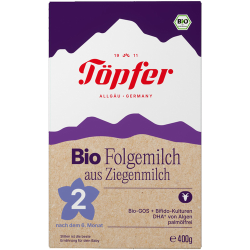 Töpfer Bio Folgemilch Auf Ziegenmilchbasis 2 400 g TÖPFER bei onfy.de kaufen 10283358