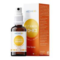 Vitamin D3 + K2 1000 Ie 20 Ug Mediakos Vital Spray null