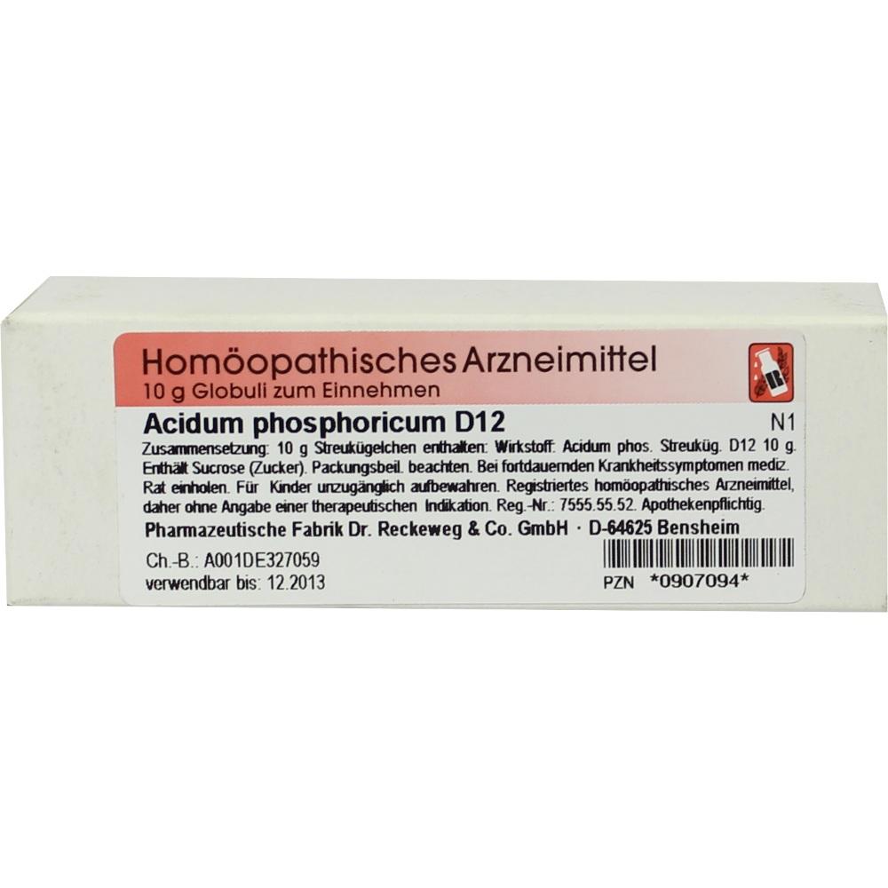Acidum Phosphoricum D12 null
